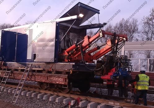 Mobile rail welding complex MRK